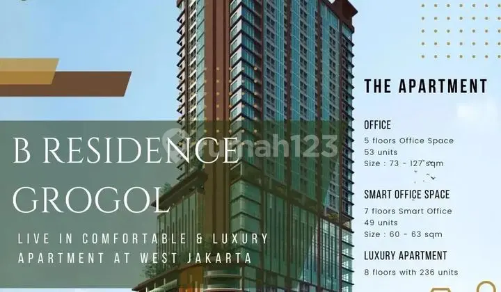 foto lainnya b residence grogol lokasi terdekat
