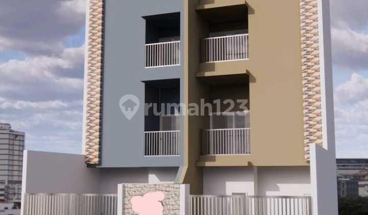 tampak depan dijual rumah furnished shm taman