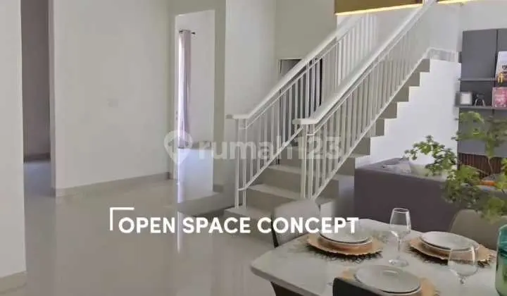 ruang makan ready 3 unit rumah minimalis