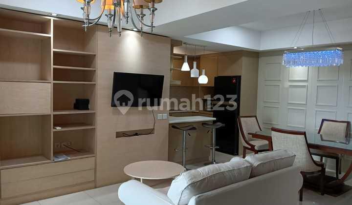 ruang keluarga kemang village 2br pet friendly