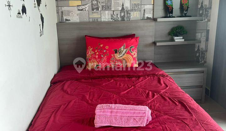 kamar tidur apartemen bagus furnished di b