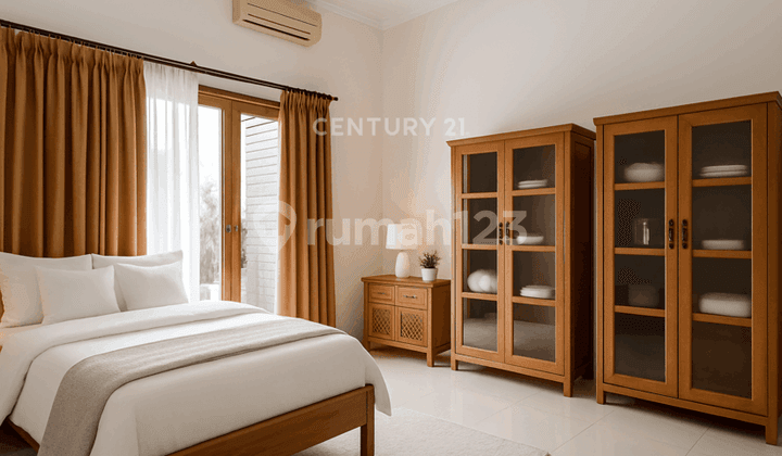 kamar tidur rumah private pool jombor mlati