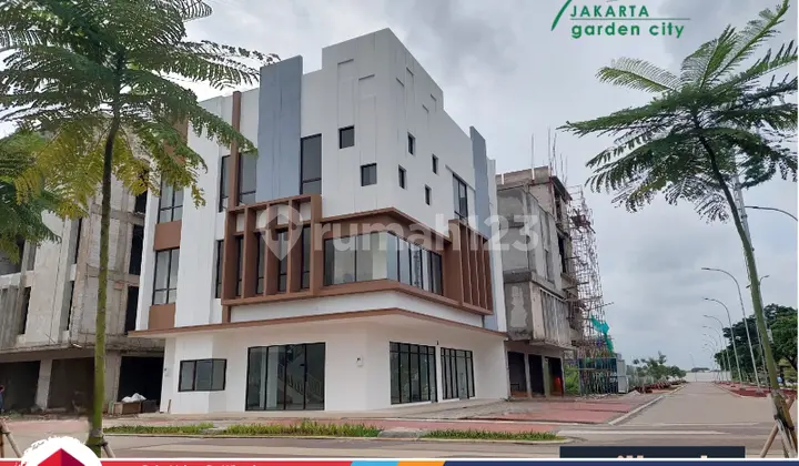 tampak depan ruko mewah jbd promo discount