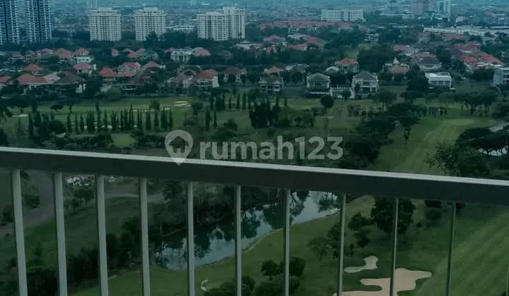 tampak depan disewakan apartemen full furnished puncak
