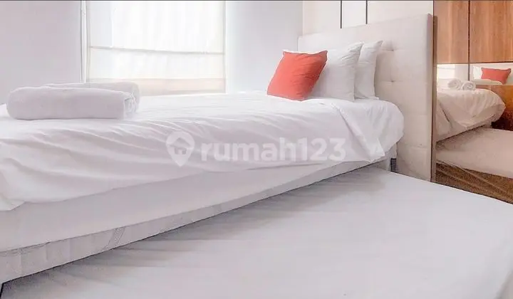 kamar tidur 2 kamar tidur furnished apartemen