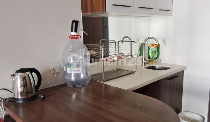 dapur apartemen amega crown studio siap