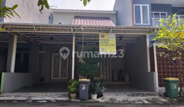 tampak depan jual cepat rumah cantik minimalis