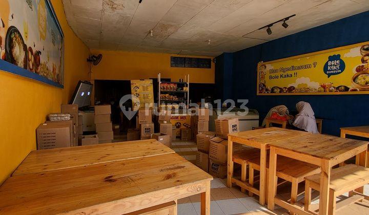 ruang makan dijual ruang usaha 1,5 lantai