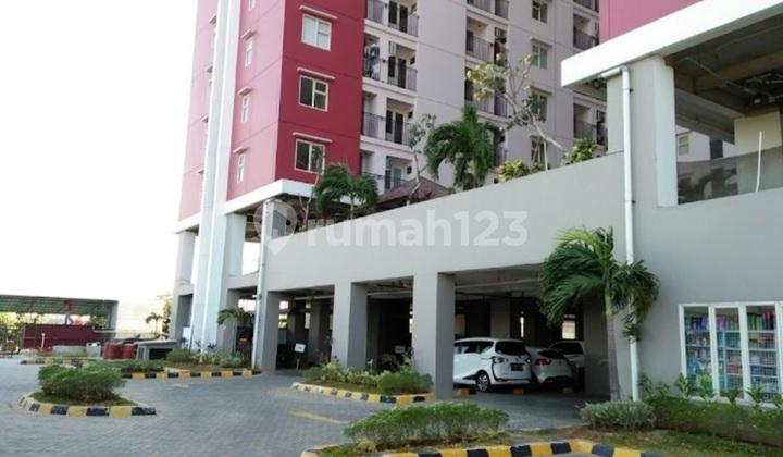 tampak depan jual apartment green park view,