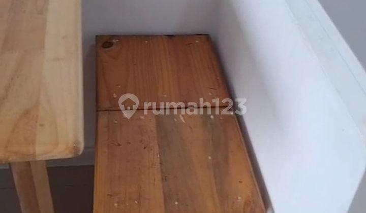 ruang makan apartment premium studio siap huni