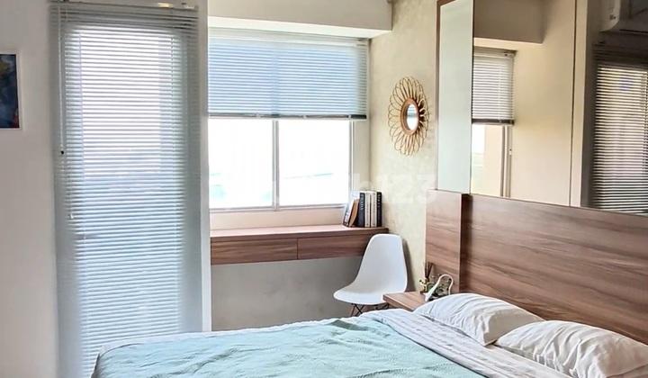 tampak depan jual apartemen bagus di jababeka