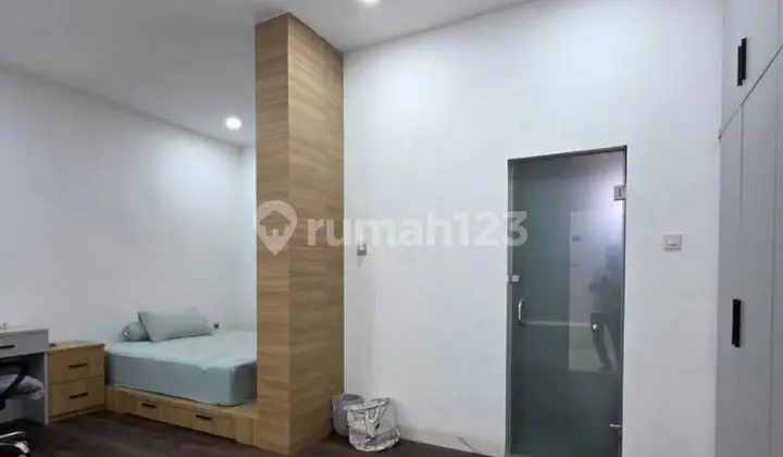 kamar tidur villa rukun mas full furnished