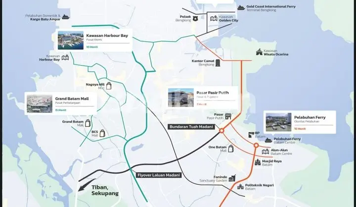 foto lainnya perumahan baru, queensland golden city,