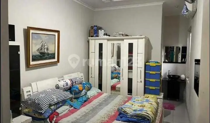 kamar tidur rumah bagus shm di rumah