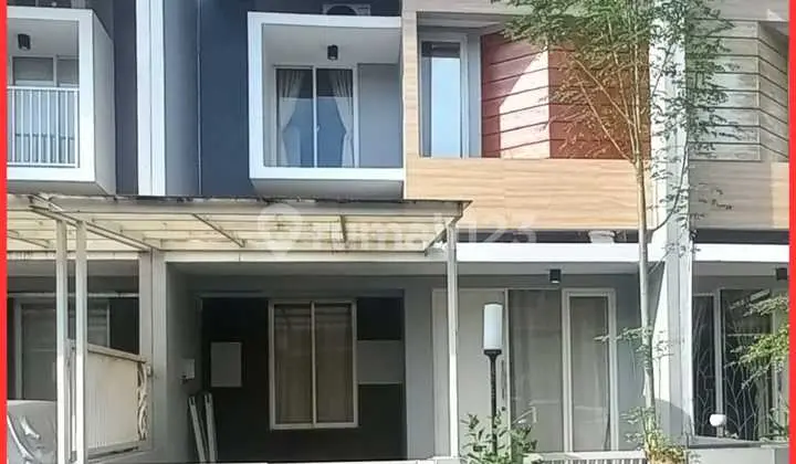 tampak depan dijual via lelang rumah lokasi