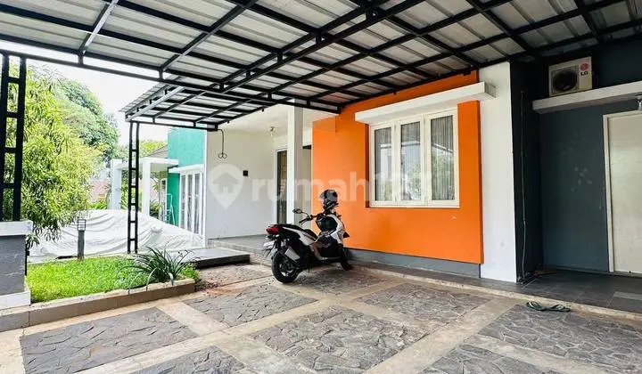 garasi/carport rumah bagus minimalis sudah shm