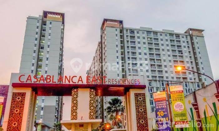 tampak depan dijual cepat apart casablanca east