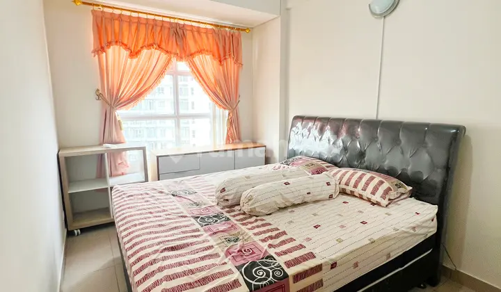 kamar tidur apartemen 1br furnish siap huni