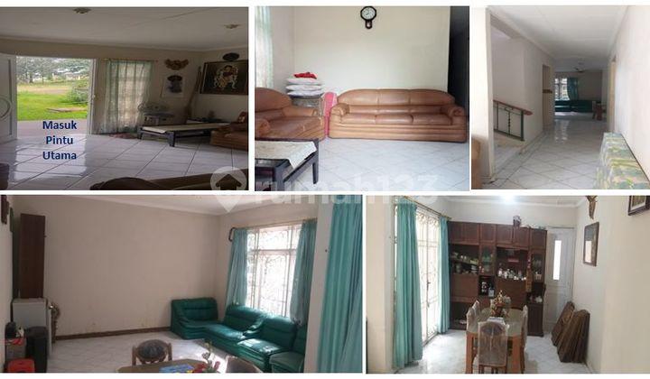 ruang keluarga rumah 2 lantai bagus semi