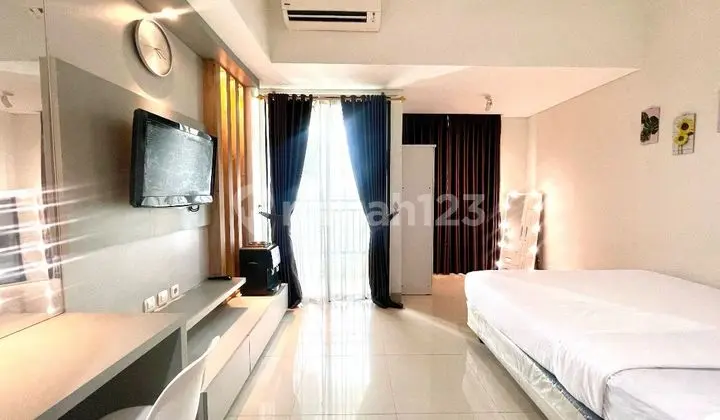 kamar tidur turun harga!jual rugi apartemen studio