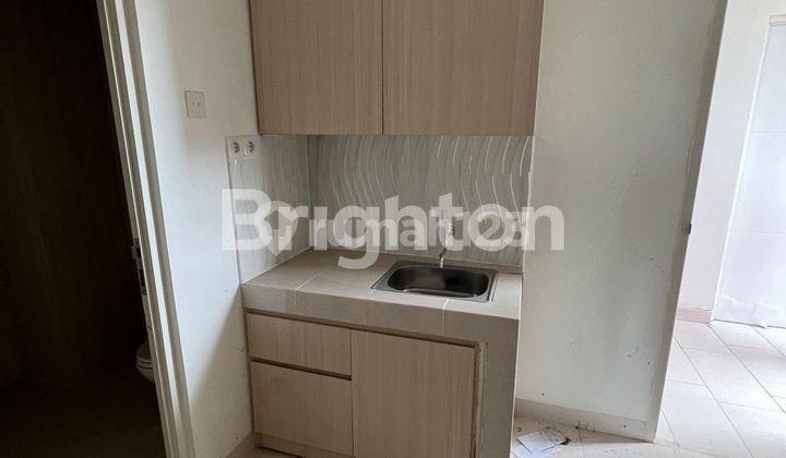 dapur apartemen 1 br pemandangan bukit