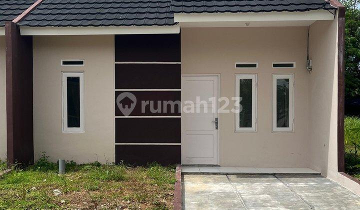 tampak depan di jual rumah bersubsidi termurah