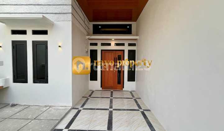 garasi/carport rumah baru di komplek griya