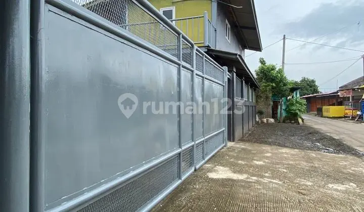tampak depan dijual !! tanah+gudang pool, 1.104