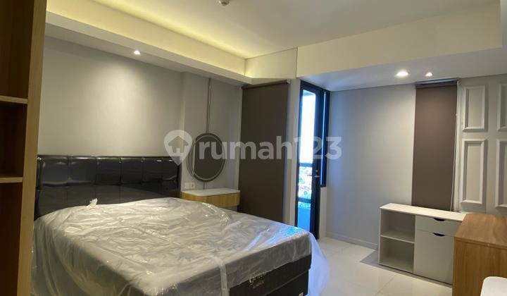 kamar tidur apartmen belleview manyar dekat kertajaya