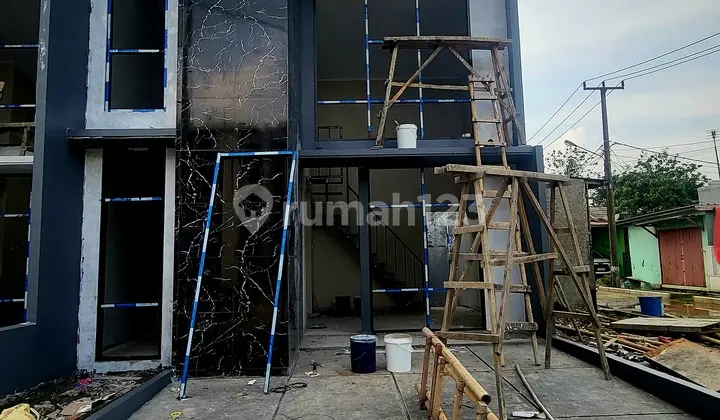 tampak depan cluster nusantara 2 setu, promo