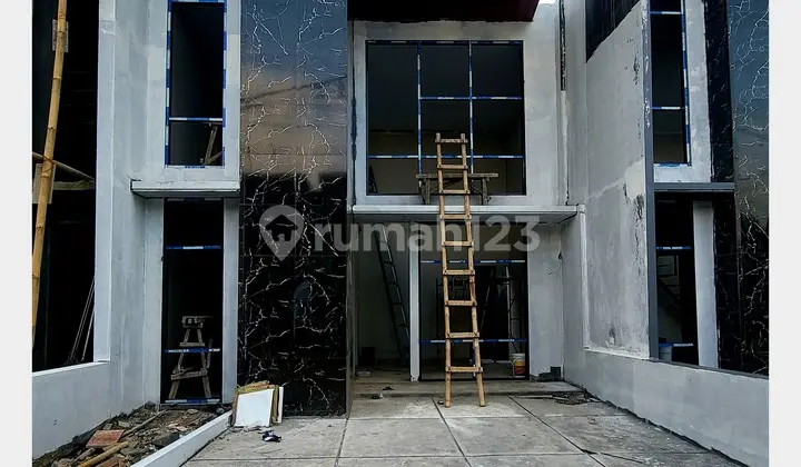 tampak depan cluster nusantara 2 setu, promo