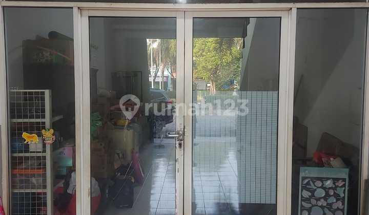 tampak depan ruko taman mutiara palem, 2lt,