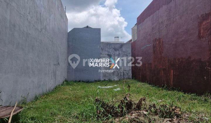 tampak depan tanah kavling di graha kencana