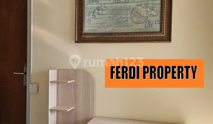 kamar tidur apartemen rapi furnished cibubur village