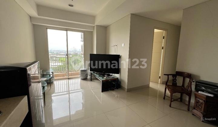 ruang keluarga super murah apartemen trivium terrace
