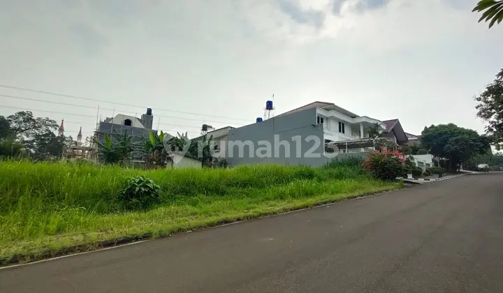 tampak depan kavling tanah lokasi bagus di