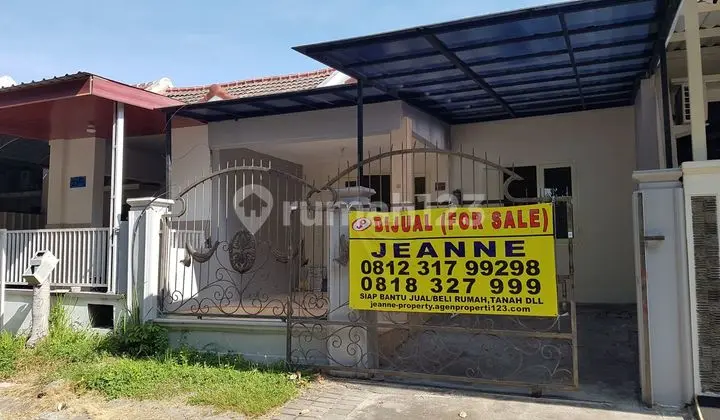 tampak depan rumah bukit palma, citraland utara,