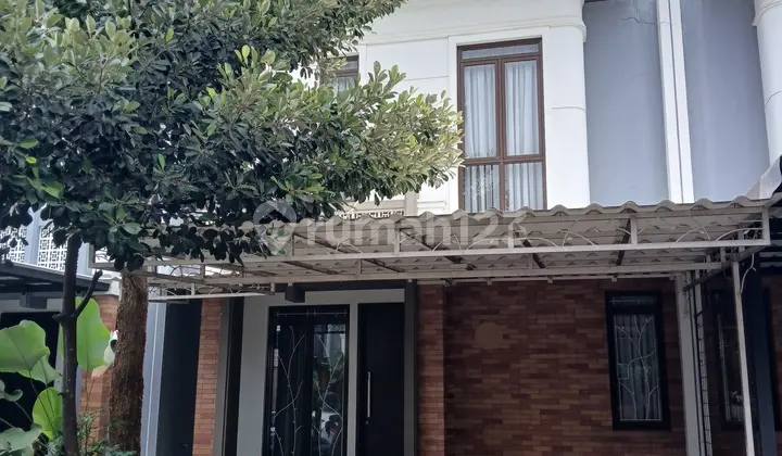 tampak depan rumah bsd city furnish lega