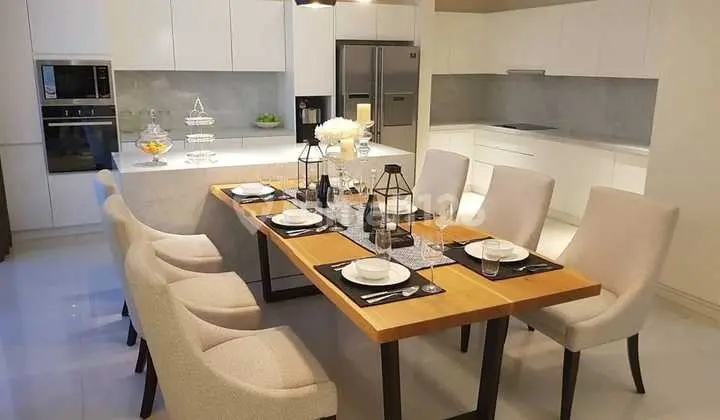 ruang makan grand peninsula park premium residensial