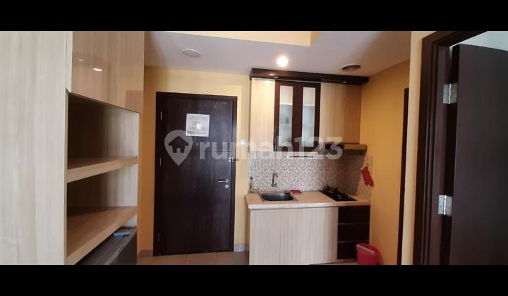dapur apartemen furnished 1br saveria bsd