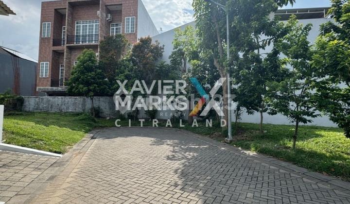 tampak depan tanah citraland grand eastwood lokasi