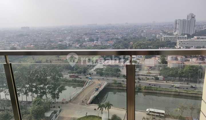 tampak depan dijual apartemen 2 br daan