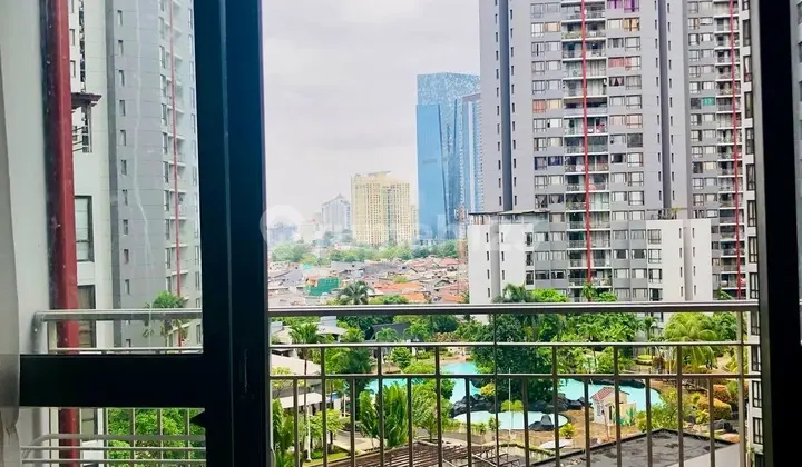 tampak depan jual apartemen taman rasuna 3
