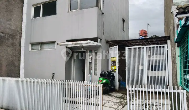 tampak depan rumah murah siap huni antapani