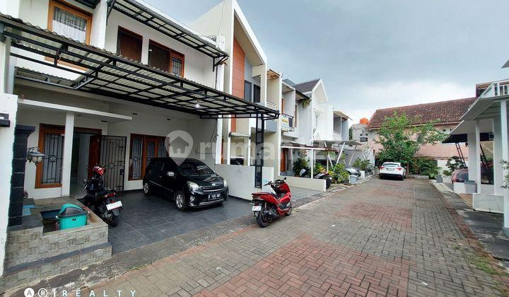 tampak depan rumah murah cluster ciwaruga dekat