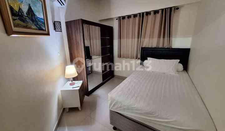 kamar tidur apartemen puncak marina city view
