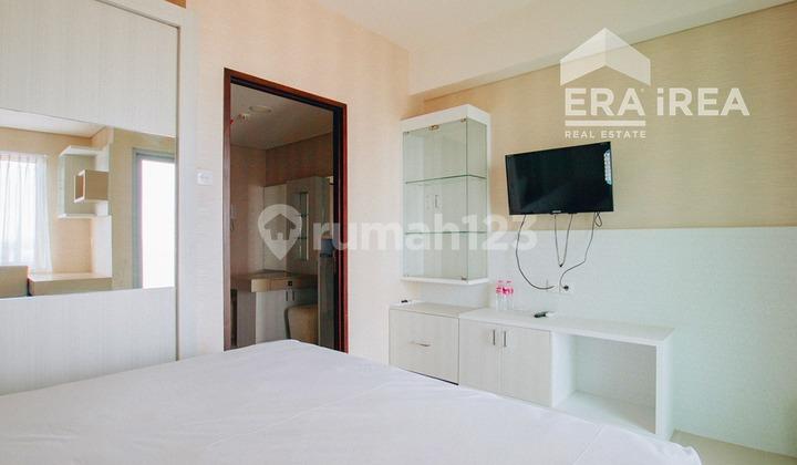 kamar tidur apartemen aston solo murah siap