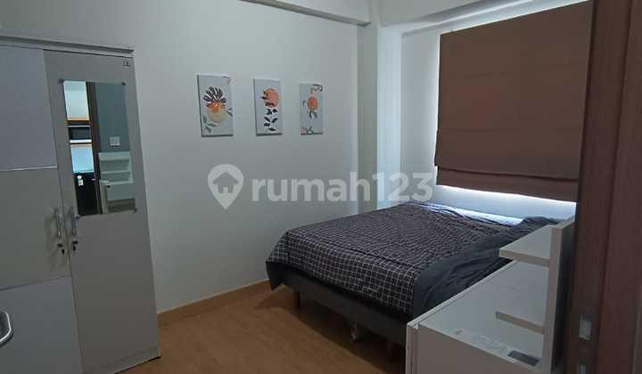 kamar tidur apartemen siap huni di pgv