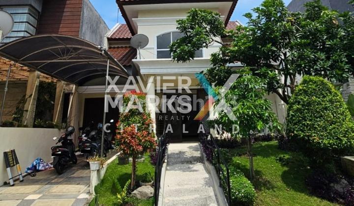 tampak depan rumah murah fullerton, citraland, luas