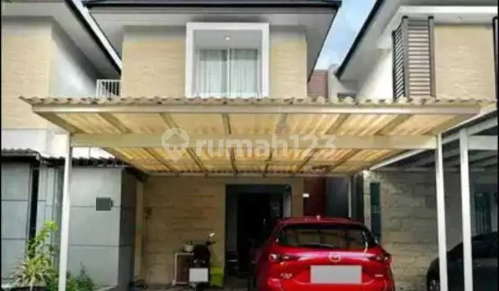 tampak depan rumah graha natura furnish design